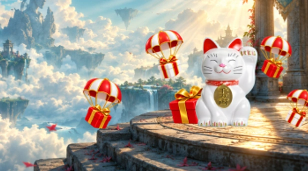 Lucky Days cat mascot